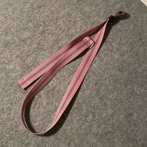 Acne Studios Bla Konst Striped Pink Belt - Picture 5 of 8